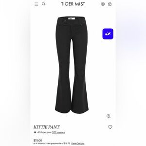 Tiger mist kittie pants